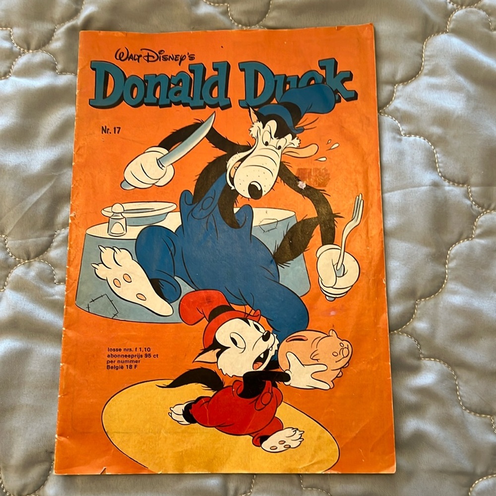 Vintage 1978 - Dutch Language Donald Duck Comic Book